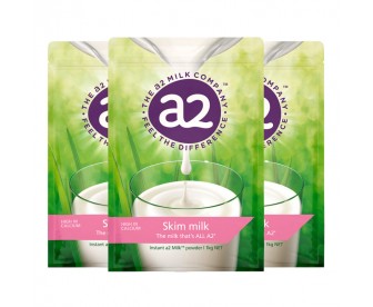 【包邮,澳洲直发】a2 成人脱脂牛奶粉 1公斤x3袋 【包邮,澳洲直发】a2 成人脱脂牛奶粉 1公斤x3袋